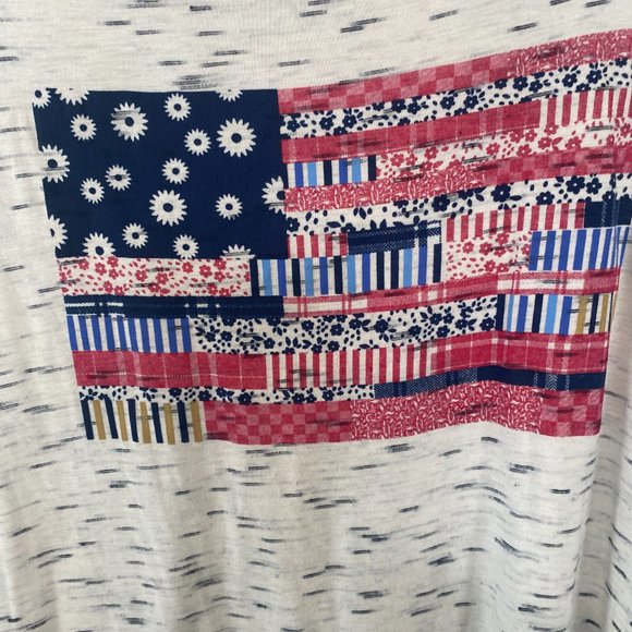 NWOT Above and Beyond American Flag Shirt - Picture 3 of 4